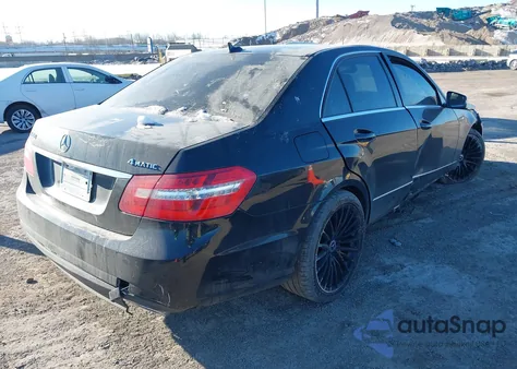 2010 Mercedes-Benz E 350 4Matic from USA, damaged, VIN WDDHF8HB5AA210679